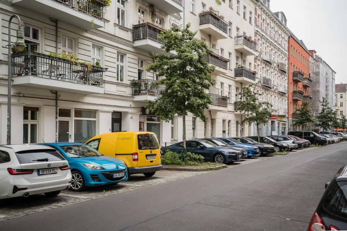 Spacious 3Br Plus Ac Self Check-In Street Parking Berlim Exterior foto